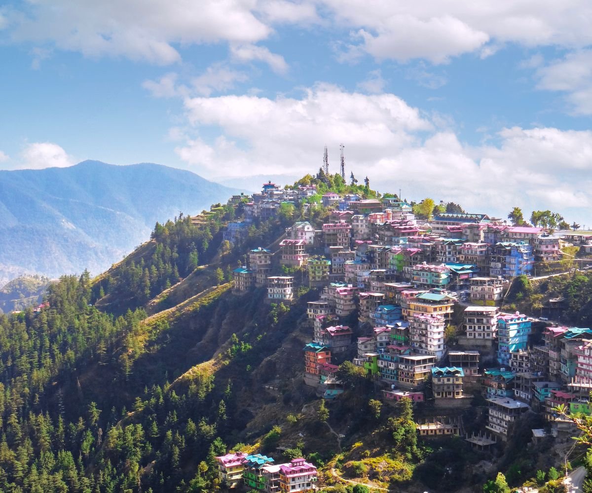The town on its ridge